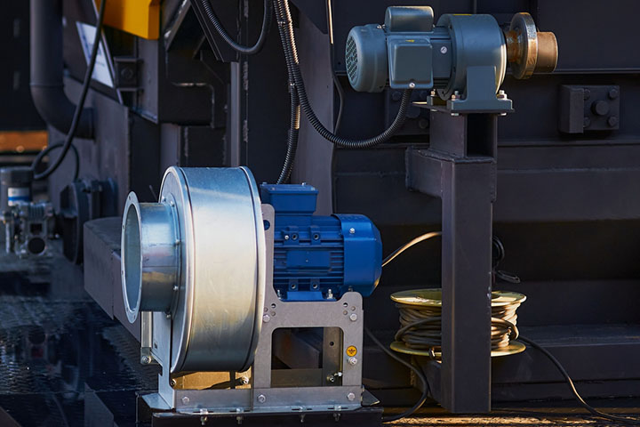 Image of a boiler equipment in action 01