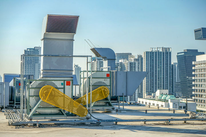 Image of a building ventilation system 01