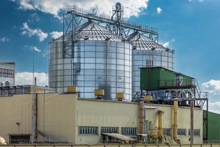 Image of a silo for grain Drying 01