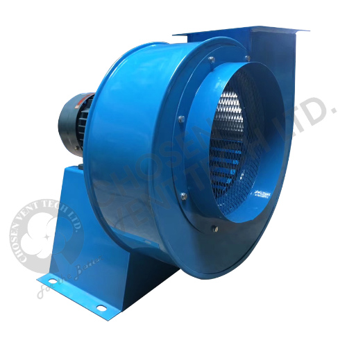 Blue Forward Centrifugal Fan with Cast Iron Blade SWSI 01