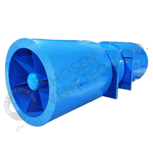 Blue Tunnel Commercial Axial Flow Ventilation Fan 01