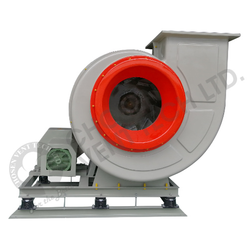 Red Ringed Anti-Corrosion Centrifugal Fan for Laboratories 01