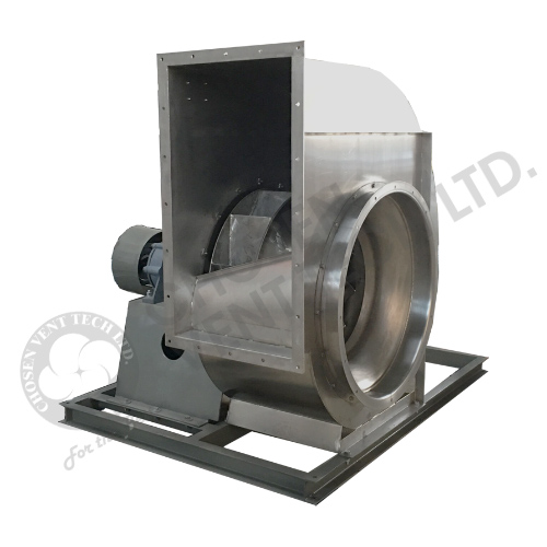 Gray Rack High Pressure Back Tipping Centrifugal Fan SWSI 01