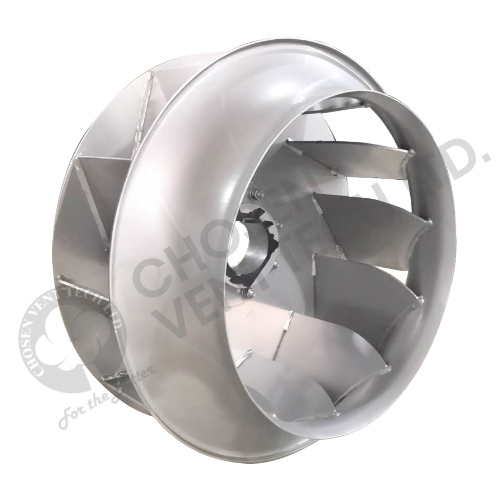 White Backward Centrifugal Impeller Wheel SWSI 03